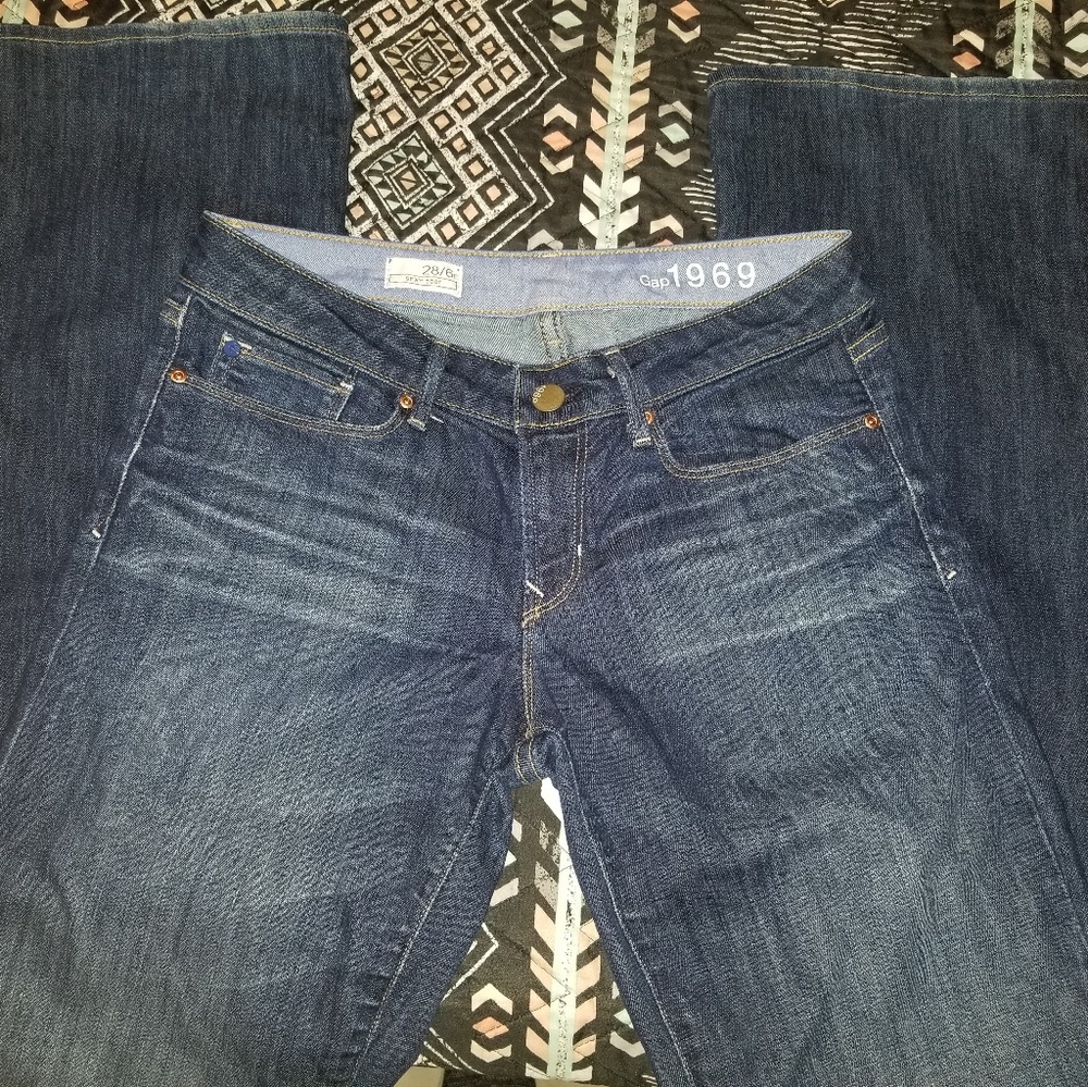 Gap 1969 Sexy Boot Womens Jeans